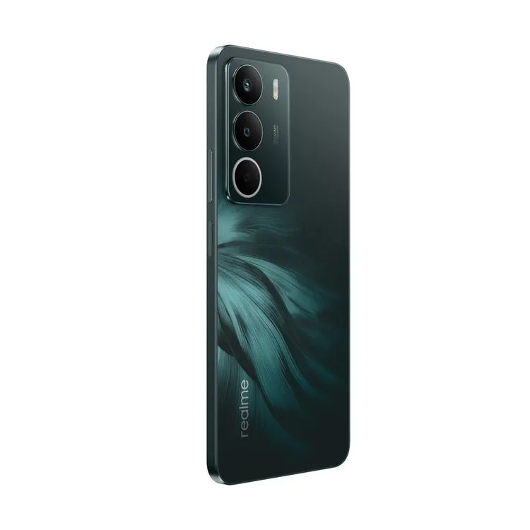 realme C71 arka çapraz görünüm