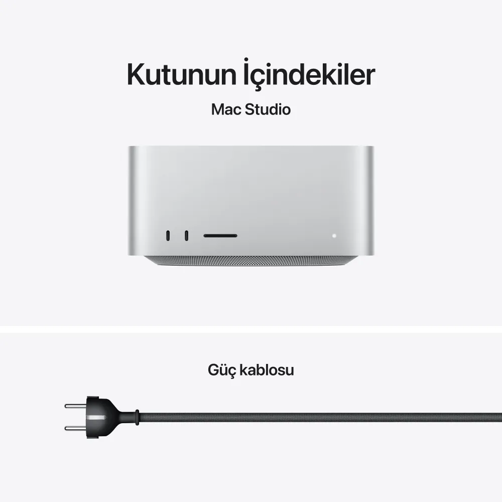 Apple Mac Studio M5 Ultra (2026) Gümüş