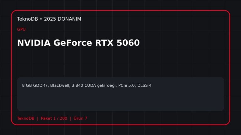 NVIDIA GeForce RTX 5060