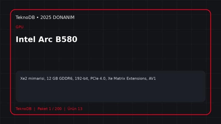 Intel Arc B580