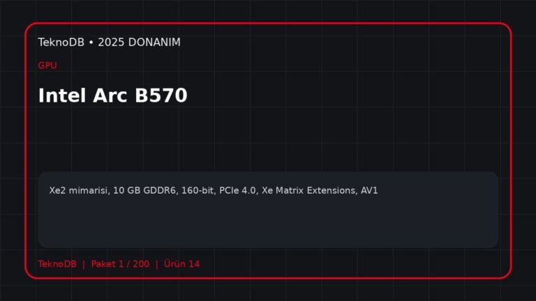 Intel Arc B570