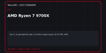 AMD Ryzen 7 9700X