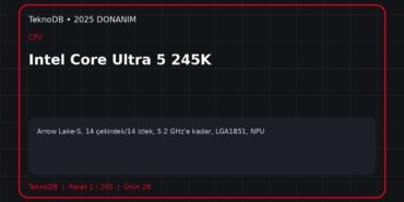 Intel Core Ultra 5 245K