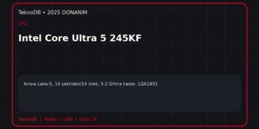 Intel Core Ultra 5 245KF