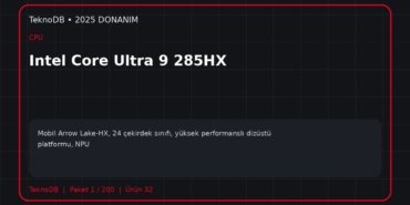 Intel Core Ultra 9 285HX