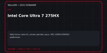 Intel Core Ultra 7 275HX