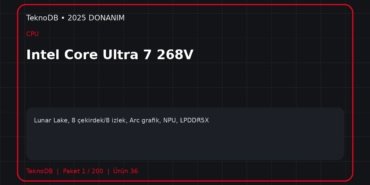 Intel Core Ultra 7 268V