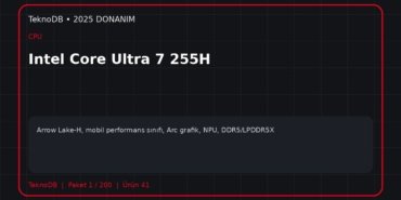Intel Core Ultra 7 255H
