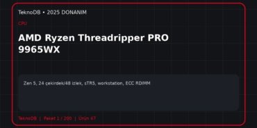 AMD Ryzen Threadripper PRO 9965WX