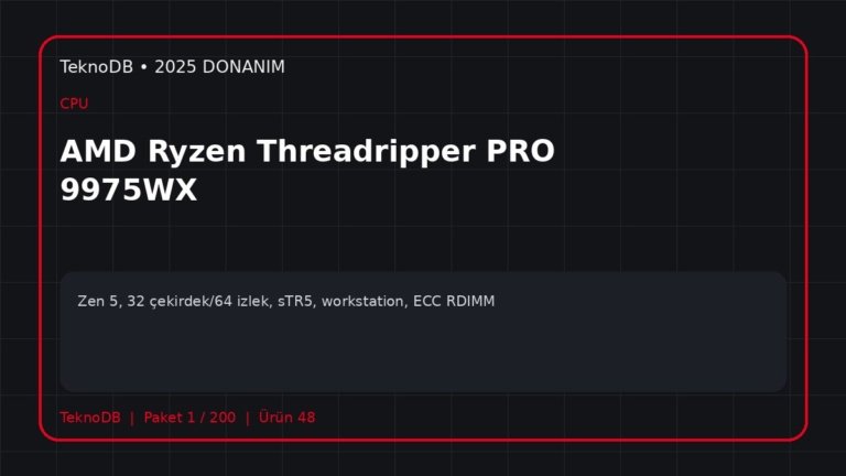 AMD Ryzen Threadripper PRO 9975WX