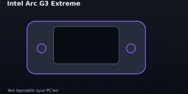 Intel Arc G3 Extreme taşınabilir oyun bilgisayarlarına geliyor: El konsollarında donanım yarışı büyüyor