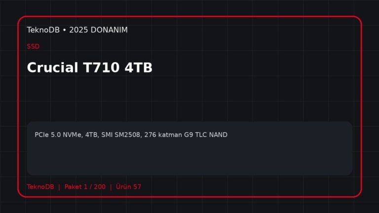 Crucial T710 4TB