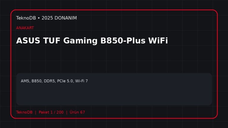ASUS TUF Gaming B850-Plus WiFi