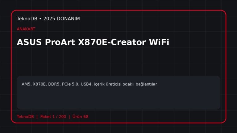 ASUS ProArt X870E-Creator WiFi