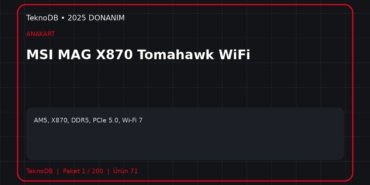 MSI MAG X870 Tomahawk WiFi