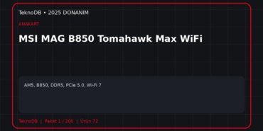 MSI MAG B850 Tomahawk Max WiFi