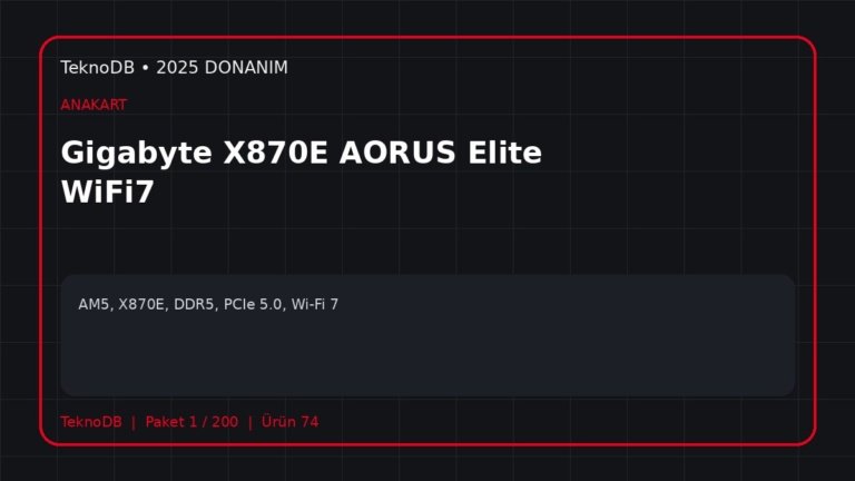 Gigabyte X870E AORUS Elite WiFi7