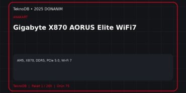 Gigabyte X870 AORUS Elite WiFi7