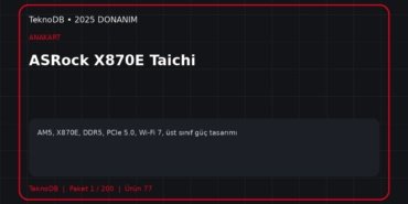 ASRock X870E Taichi