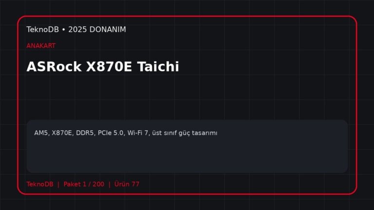 ASRock X870E Taichi