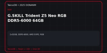 G.SKILL Trident Z5 Neo RGB DDR5-6000 64GB