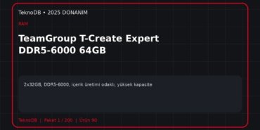 TeamGroup T-Create Expert DDR5-6000 64GB