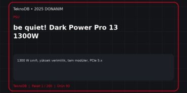 be quiet! Dark Power Pro 13 1300W