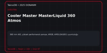 Cooler Master MasterLiquid 360 Atmos