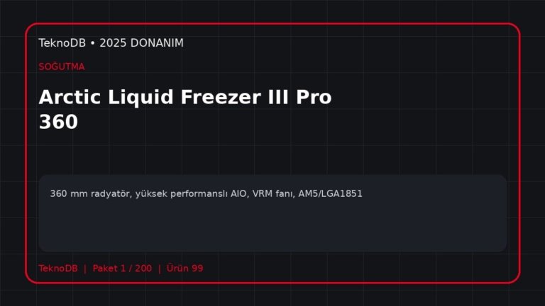 Arctic Liquid Freezer III Pro 360