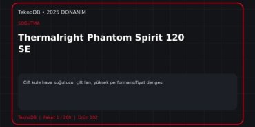 Thermalright Phantom Spirit 120 SE