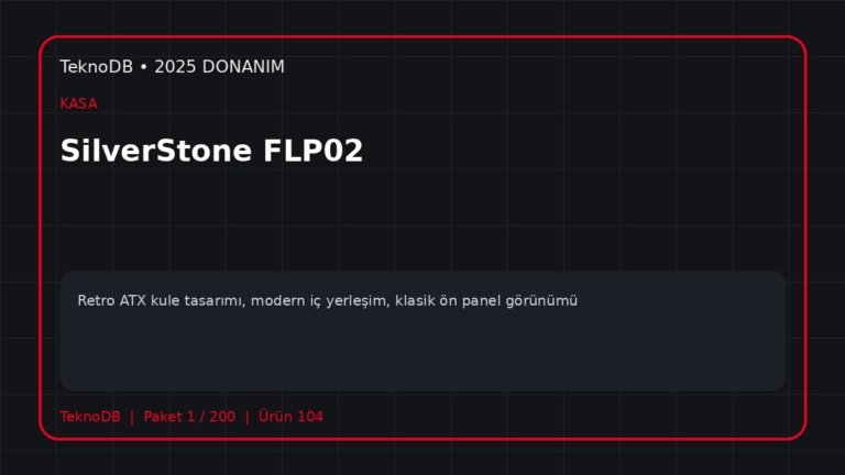 SilverStone FLP02