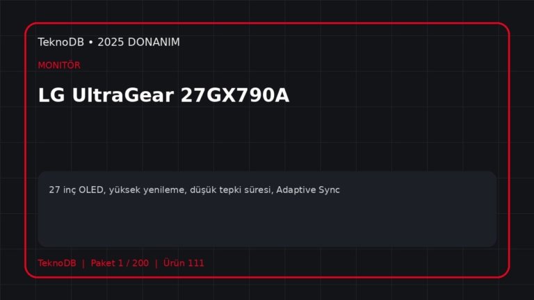 LG UltraGear 27GX790A