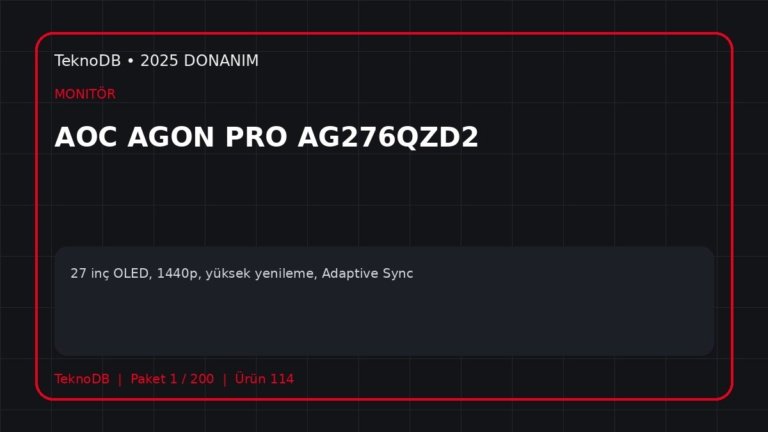 AOC AGON PRO AG276QZD2