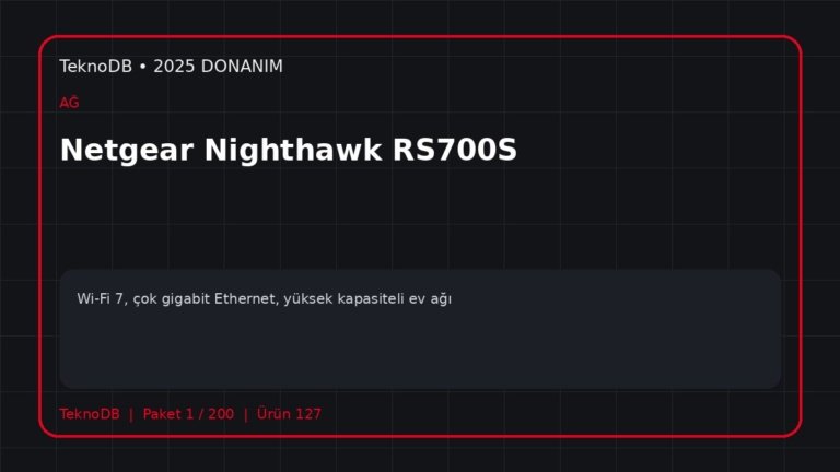 Netgear Nighthawk RS700S