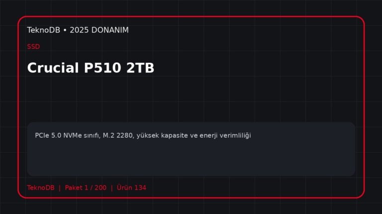 Crucial P510 2TB