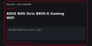 ASUS ROG Strix B850-G Gaming WiFi