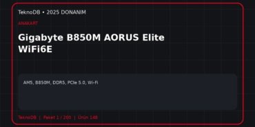 Gigabyte B850M AORUS Elite WiFi6E