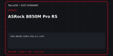 ASRock B850M Pro RS