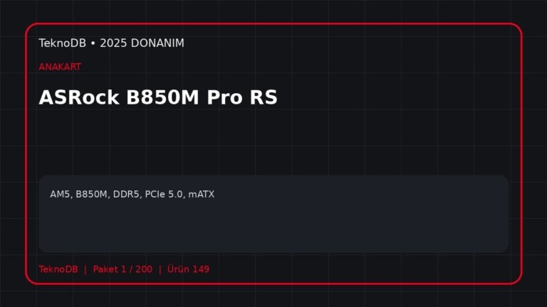 ASRock B850M Pro RS