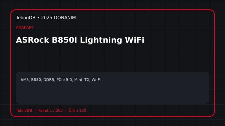 ASRock B850I Lightning WiFi