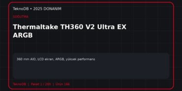 Thermaltake TH360 V2 Ultra EX ARGB