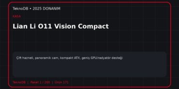 Lian Li O11 Vision Compact