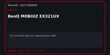 BenQ MOBIUZ EX321UX