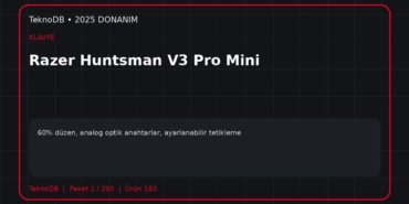Razer Huntsman V3 Pro Mini