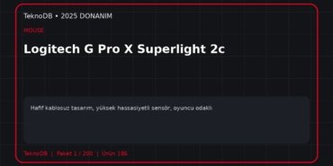Logitech G Pro X Superlight 2c