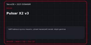 Pulsar X2 v3