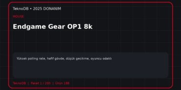 Endgame Gear OP1 8k
