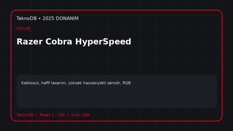 Razer Cobra HyperSpeed