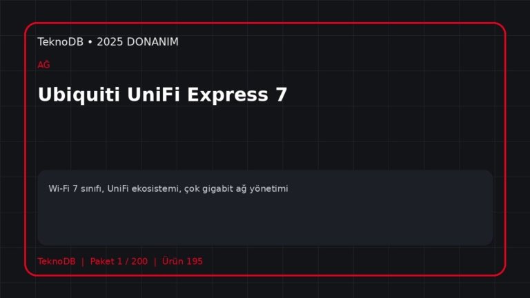 Ubiquiti UniFi Express 7