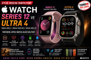 Apple Watch Series 12 ve Ultra 4 Geliyor: Yeni Nesil Akıllı Saatlerde Neler Değişecek?